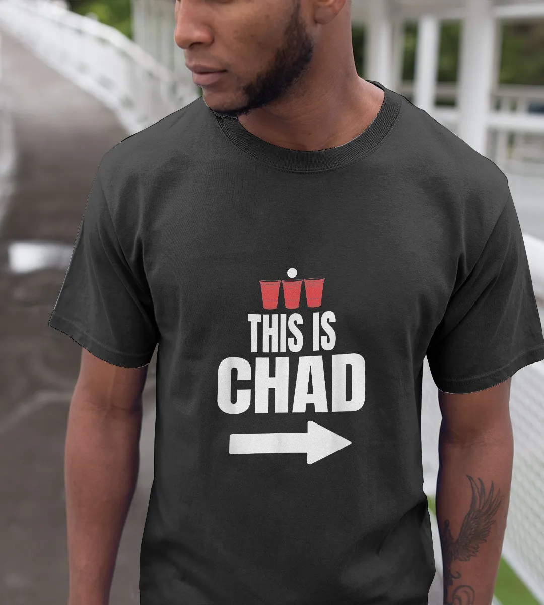 1sttheworld T-Shirt - Chad And Brad Costume T-Shirt Black A35