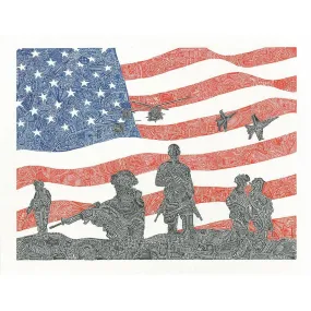 Art Print - American Heroes