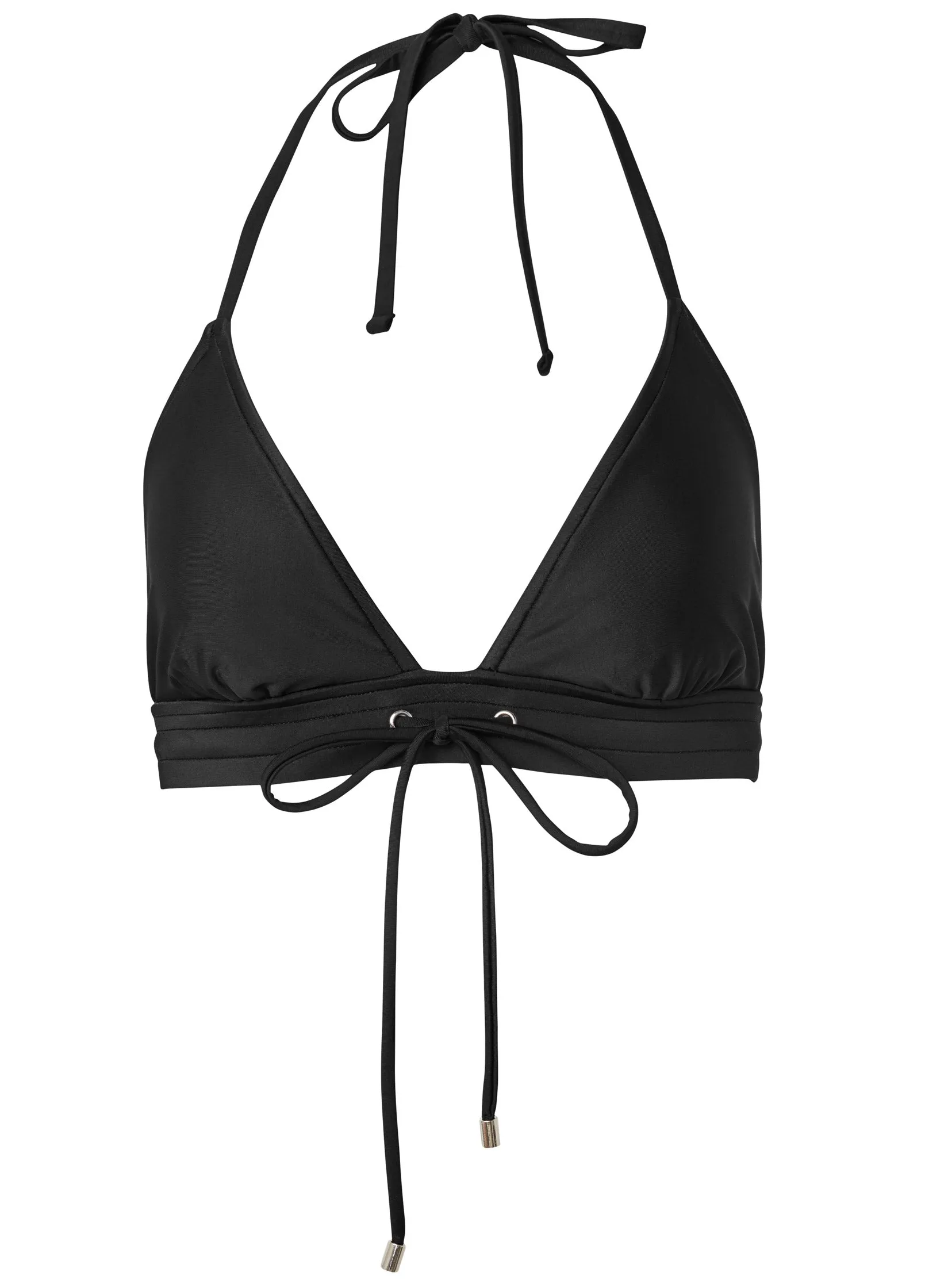 Beach Days Triangle Top - Black Beauty