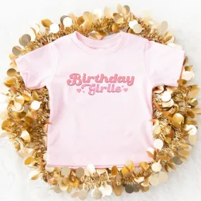 Birthday Girlie Kids T-shirt