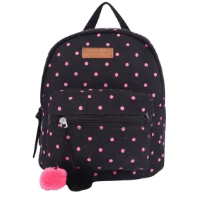 Black Womens / Kids Backpack Small Size