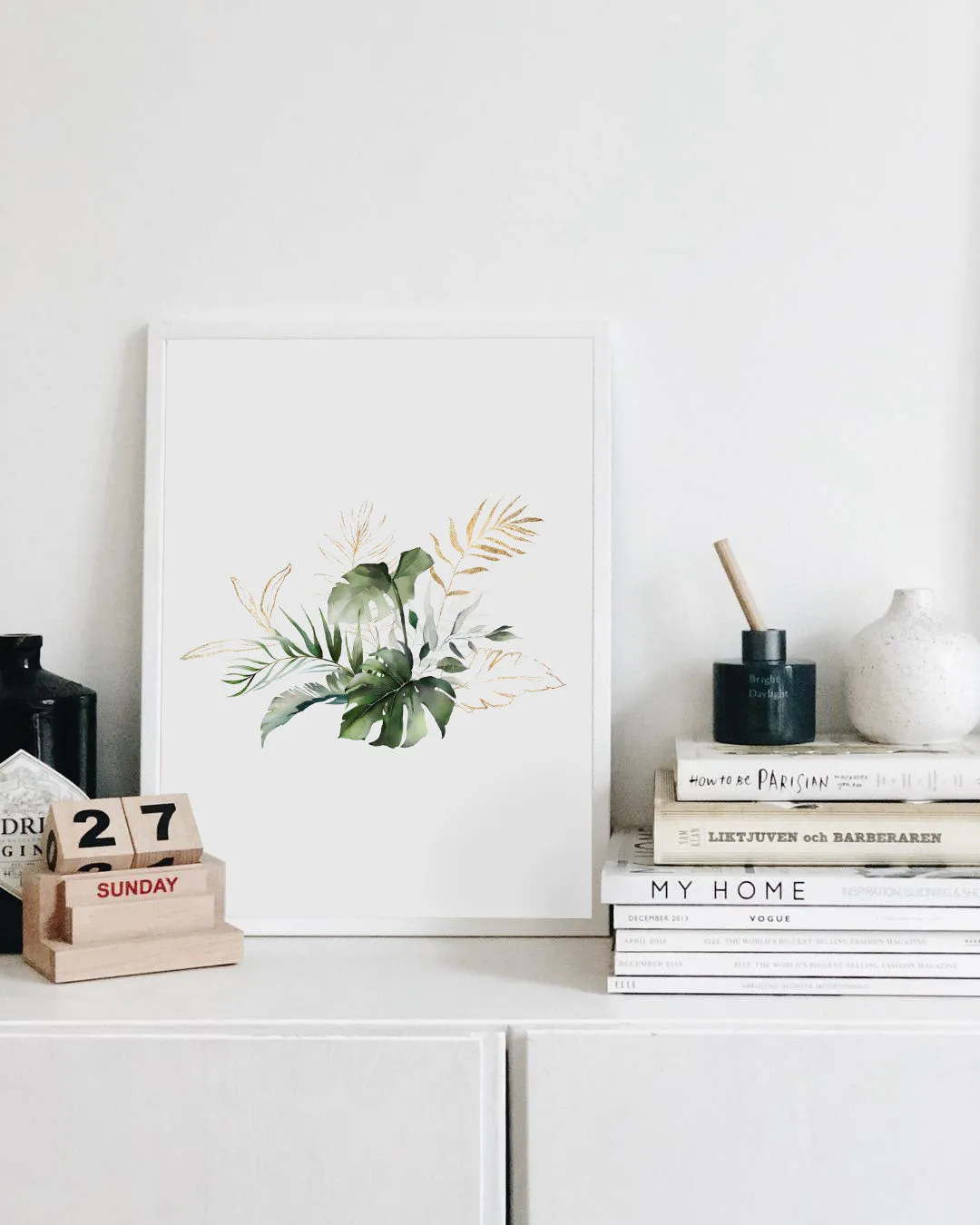 Botanical Wall Art Print 'Undergrowth' - Plant Prints, Botanical Art Prints and Botanical Illustrations