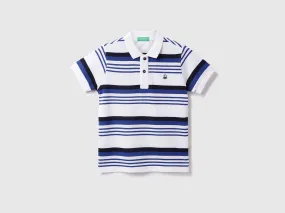 Cotton Striped Polo Neck Boys T-shirts