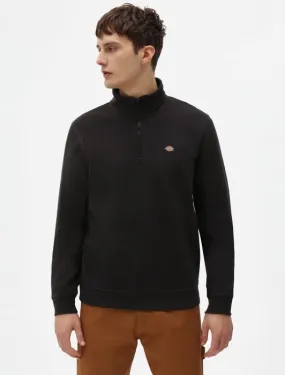 DICKIES - Oakport Quarter Zip - Black