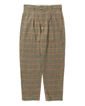 Engineered Garments Carlyle Pant Khaki Acrylic Wool Gunclub Check