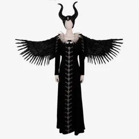 Maleficent 2 Angelina Jolie Witch dress cosplay costume