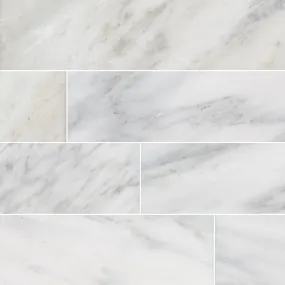 Marble Tile Collection Arabescato Carrara 6"x24"