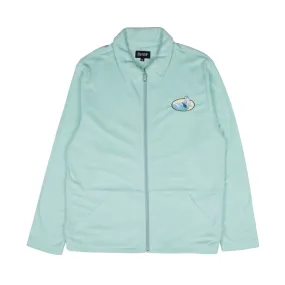 Paradise Terry Cloth Zip Up Jacket (Mint)