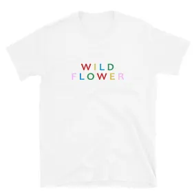 THE ESSENTIAL BOYFRIEND TEE WHITE WILD FLOWER